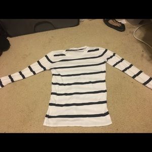 striped long sleeve shirt